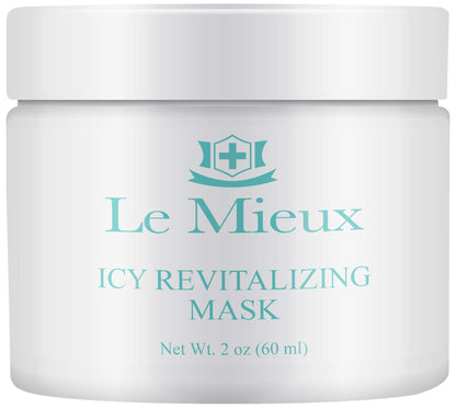 Le Mieux Icy Revitalizing Mask – Cooling Clay Mask for Oily & Blemish-Prone Skin (2 oz / 60 ml)