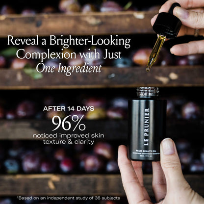 Le Prunier Plum Beauty Oil – Vegan, Non-Comedogenic Multi-Use Facial Oil