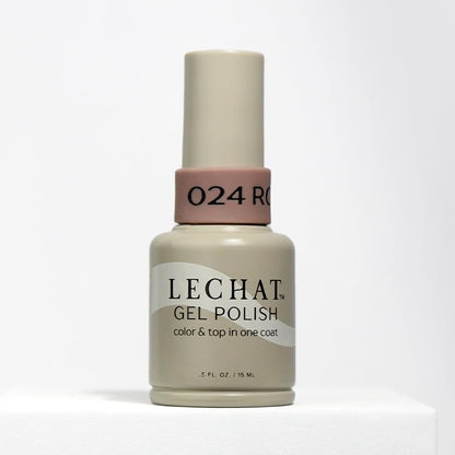 LECHAT Gel Polish Roan — Color & Top in One Coat, Shiny Long-Wear