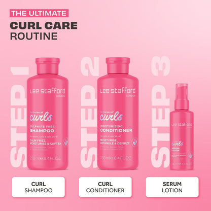 Lee Stafford For The Love Of Curls Conditioner – Anti-Frizz Moisturising Detangler for 2A–4C Hair (16.9 oz)