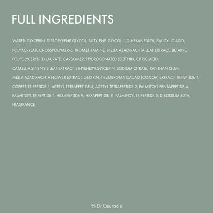 LeeGeeHaam Dr.Ceuracle Vegan BHA & Matcha Ampoule – Gentle Exfoliating Serum (30ml)