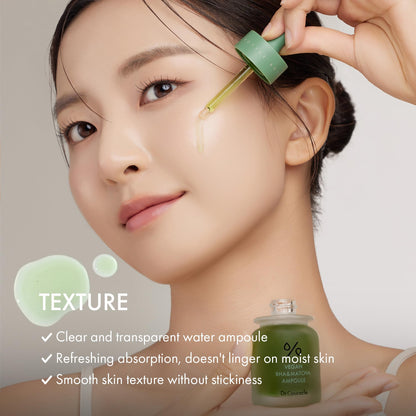 LeeGeeHaam Dr.Ceuracle Vegan BHA & Matcha Ampoule – Gentle Exfoliating Serum (30ml)