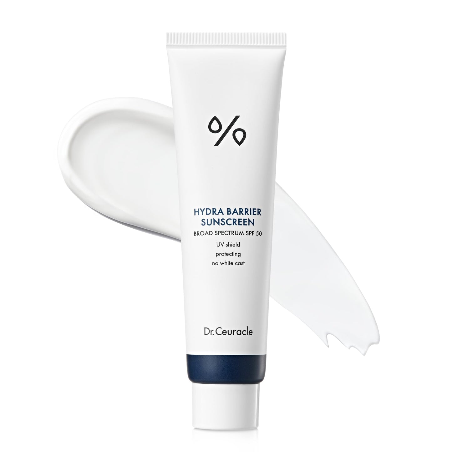 Leegeehaam Hydra Barrier Mineral Sunscreen SPF 50 – Zinc Oxide + Hyaluronic Acid, Dewy Glow
