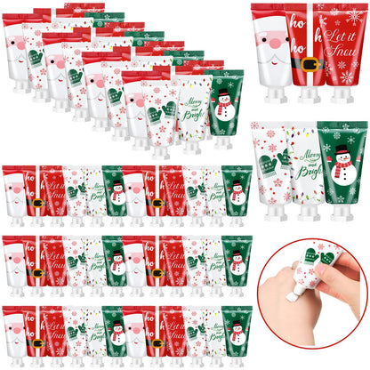 Leelosp 72-Piece Secret Santa Gift Set – 30ml Travel Hand Creams in Festive Scents