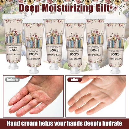 Leelosp 48-Pcs Book Lover Hand Cream Gift Set – Travel-Size Moisturizers for Women