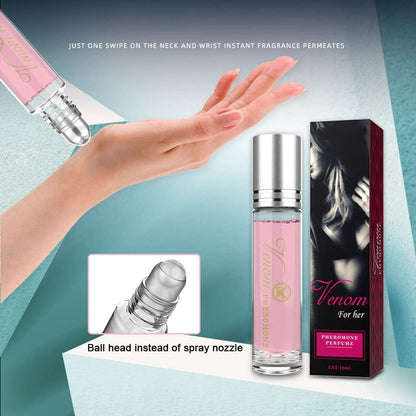 Leixu Lunex Phero Perfume for Women - Portable Roll-On Fragrance