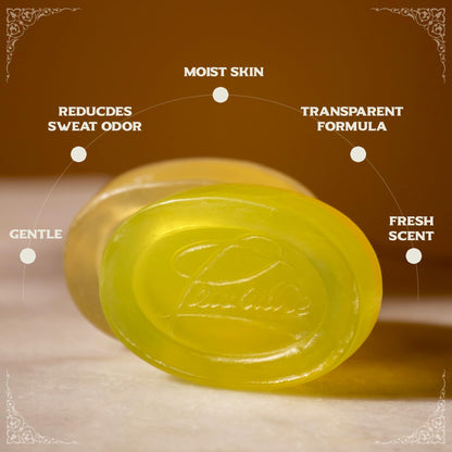 LEMAITRE Glycerin Soap – Vegan Transparent Bar, Gentle Cleanse, Cruelty-Free (6-Pack)