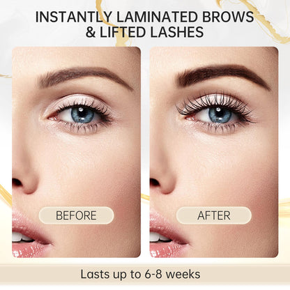 LENAJO Avocado Lash Lift & Brow Lamination Kit – 2-in-1 Professional Perm Set