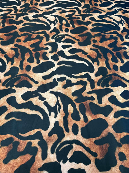 Big Leopard Print Fabric by Metre