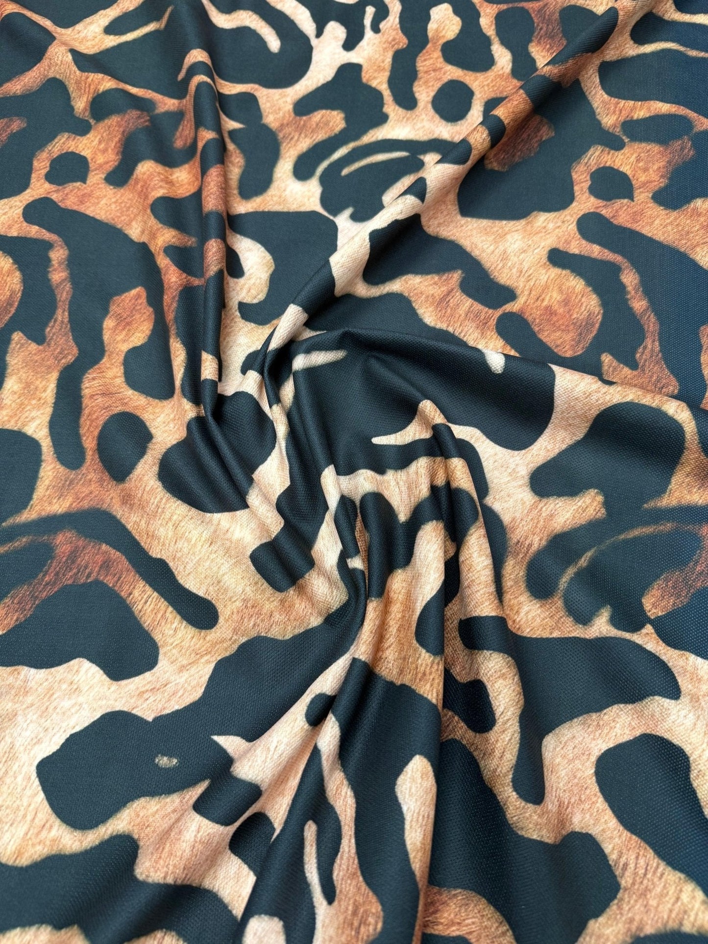 Big Leopard Print Fabric by Metre