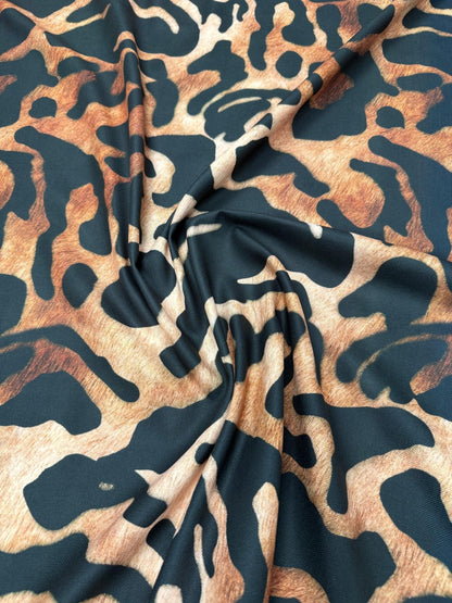 Big Leopard Print Fabric by Metre