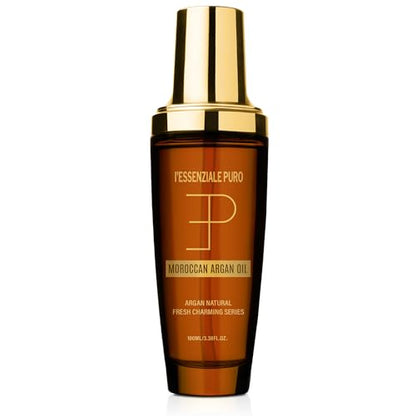 LEPURO Dubai Premium Moroccan Argan Hair Oil & Body Elixir | Lightweight Treatment 100 mL