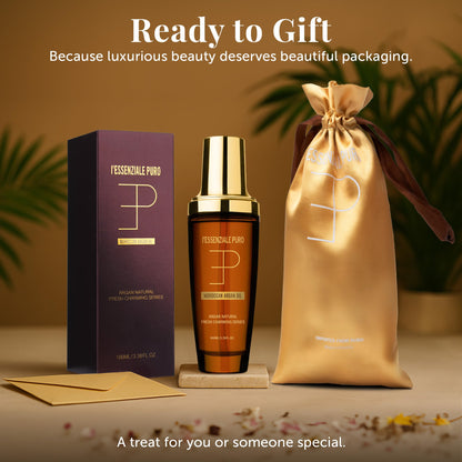 LEPURO Dubai Premium Moroccan Argan Hair Oil & Body Elixir | Lightweight Treatment 100 mL