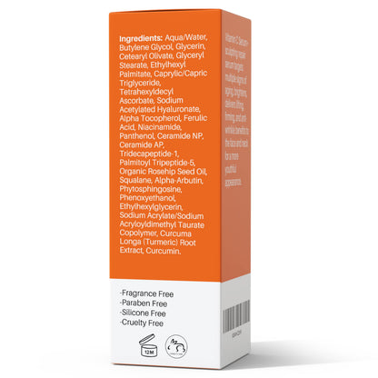 LeVaye Vitamin C Serum – 15% Vitamin C with Ferulic Acid, Niacinamide & Hyaluronic Acid