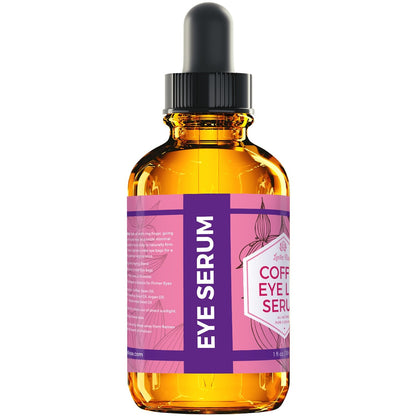 Leven Rose Coffee Oil Caffeine Serum for Eyes – Organic Under-Eye Serum