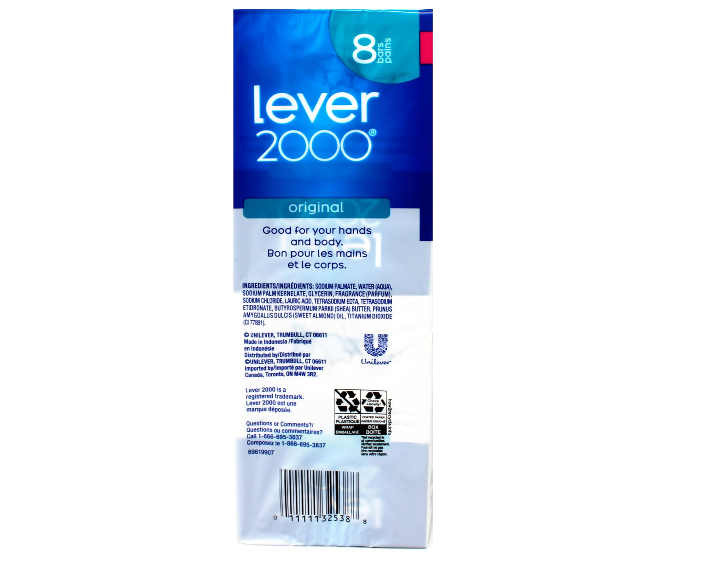 Lever 2000 Original Bar Soap – 2 Pack, 16 Bars, 3.75 oz Each | Fresh, Invigorating Clean