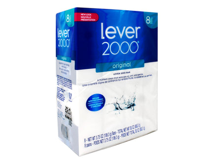 Lever 2000 Original Bar Soap – 2 Pack, 16 Bars, 3.75 oz Each | Fresh, Invigorating Clean