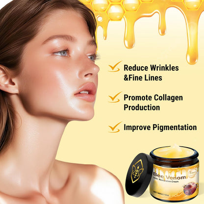 LHBMET Bee Venom Skin Restoration Cream – 2 Pack, Firming & Rejuvenating