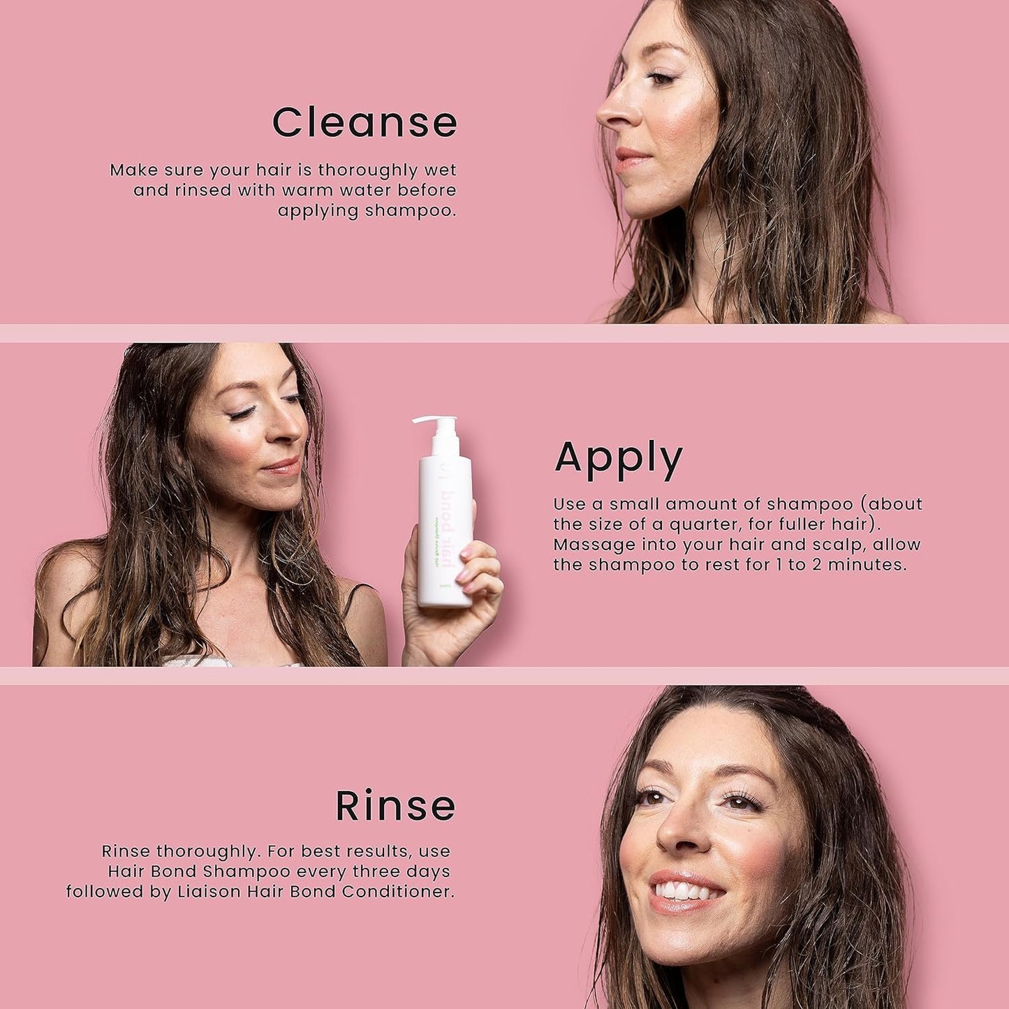 Liaison Hair Bond Shampoo | Gentle Bond-Care Cleansing for Everyday Hair