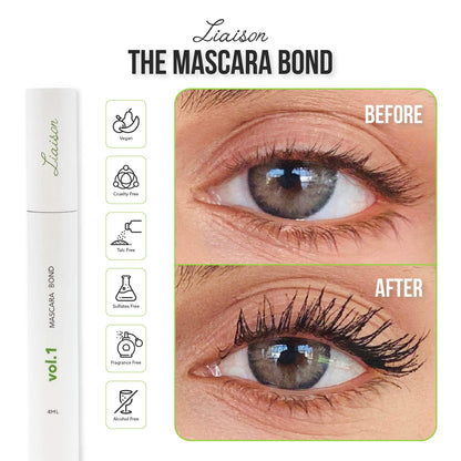 Liaison Mascara Bond – Volumizing & Lengthening Mascara with Peptide Growth Complex (4ml)
