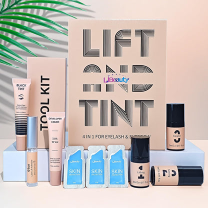 Libeauty Lash Lift & Color Kit — Brow Lamination, Full Tool Set, Vacuum Pump, Beginner Friendly