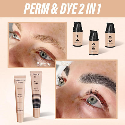 Libeauty Lash Lift Kit & Brow Lamination Kit – Beginner-Friendly, Safe, 30-Minute Salon-Quality Results at Home