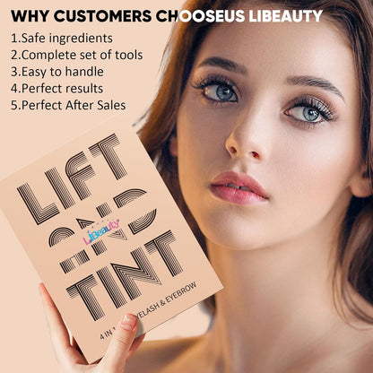 Libeauty Lash Lift & Color Kit with Brow Lamination – DIY Lash Perm at Home