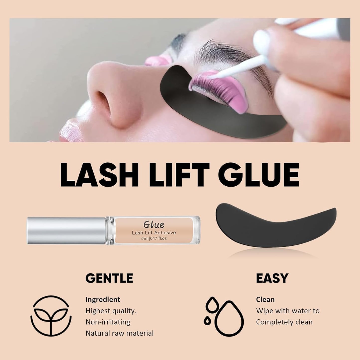 Libeauty Lash Lift & Color Kit with Brow Lamination – DIY Lash Perm at Home