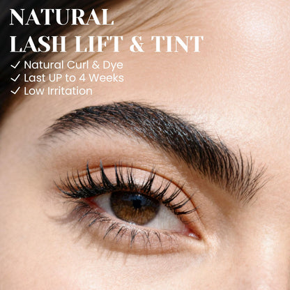 Libeauty Lash Lift & Black Color Kit — 4-in-1 Eyelash Perm & Brow Lamination at Home