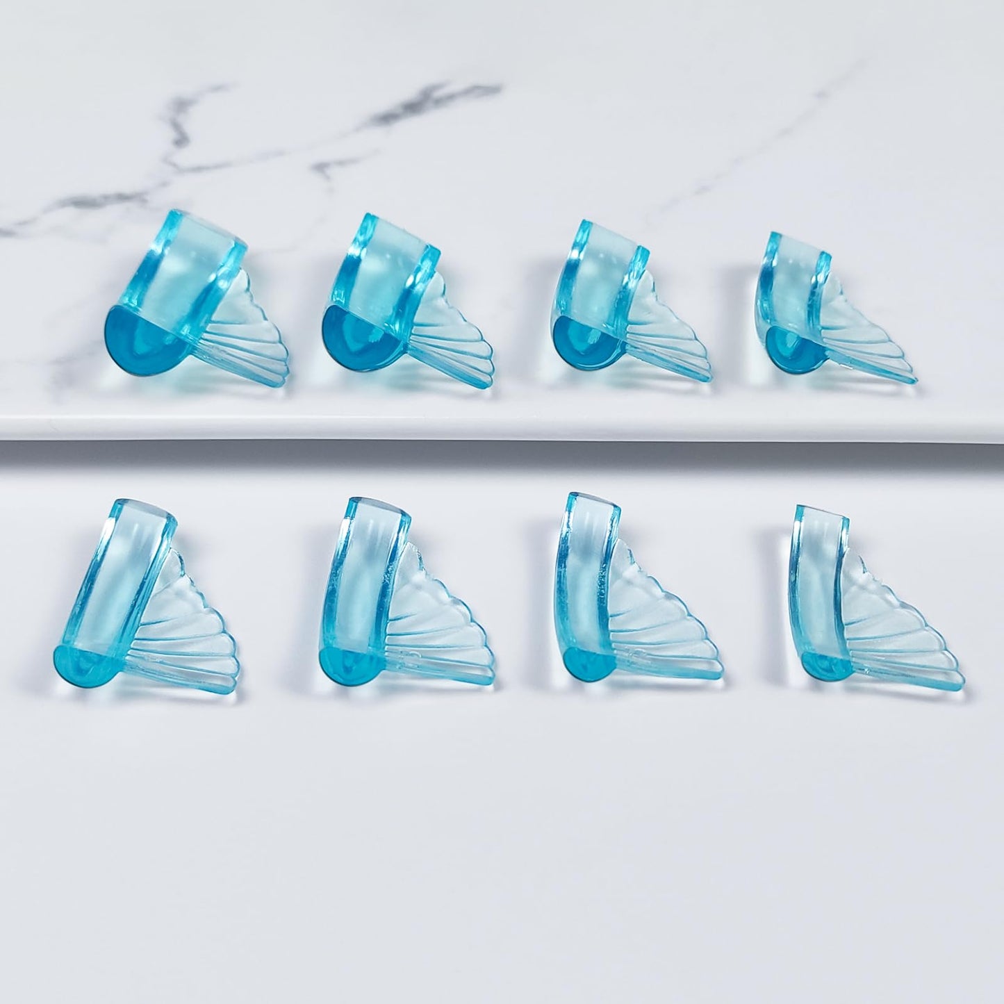 Libeauty Lash Lift Pads — 10 Pcs, 5 Sizes, Seashell & Wave Silicone Shields