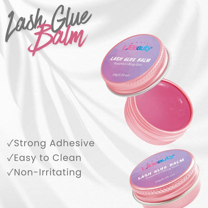 Libeauty Lash Lift Glue Balm – Non-Drying Water-Soluble Adhesive for Lash Lifts & Brow Lamination