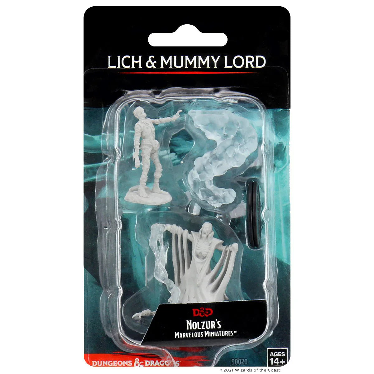 D&D Nolzurs Marvelous Miniatures: Lich & Mummy Lord - Wave 11