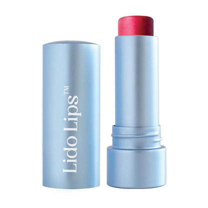 Lido Lips Tinted Lip Balm Orchid — Hydrating Buildable Color with Hyaluronic Acid & Vitamin E