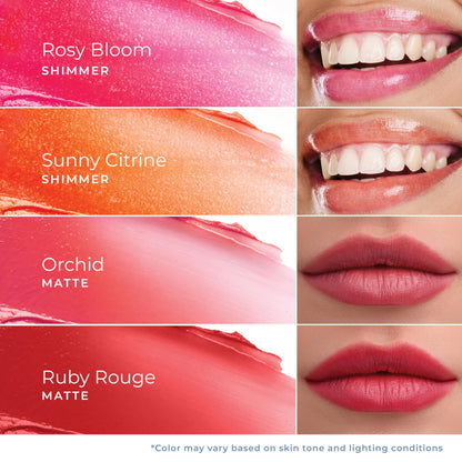 Lido Lips Tinted Lip Balm Ruby Rouge – Buildable Color + Hydration