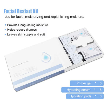 LieaKon Oxygen Bubble Refill Kit (5 Sets) – 30 Pods, Primer Gel & Serum for CO2 Facial Machine | Salon & Home Spa