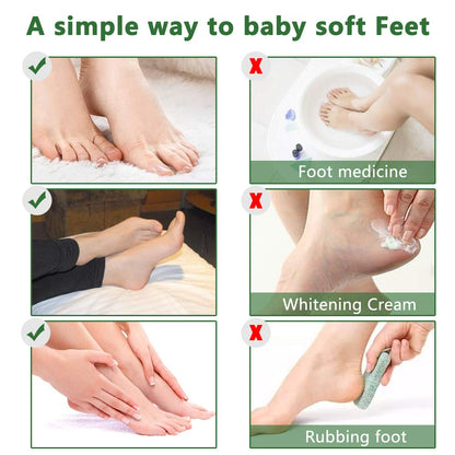 Liefiet Foot Peeling Mask 5 Pack – Lavender-Infused Exfoliating Socks for Soft Feet