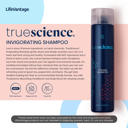LifeVantage Nourishing Hair Shampoo – Nrf2, Peppermint & Coconut Oil (250ml)