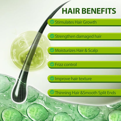 Lifewitqueenp Hair Growth Oil – Ayurvedic Scalp Oil for All Hair Types, Lightweight Herbal Formula