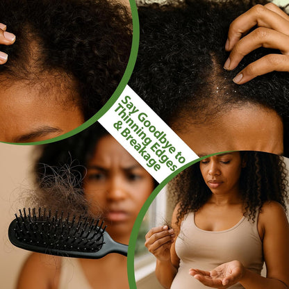 Lifewitqueenp Hair Growth Oil – Ayurvedic Scalp Oil for All Hair Types, Lightweight Herbal Formula