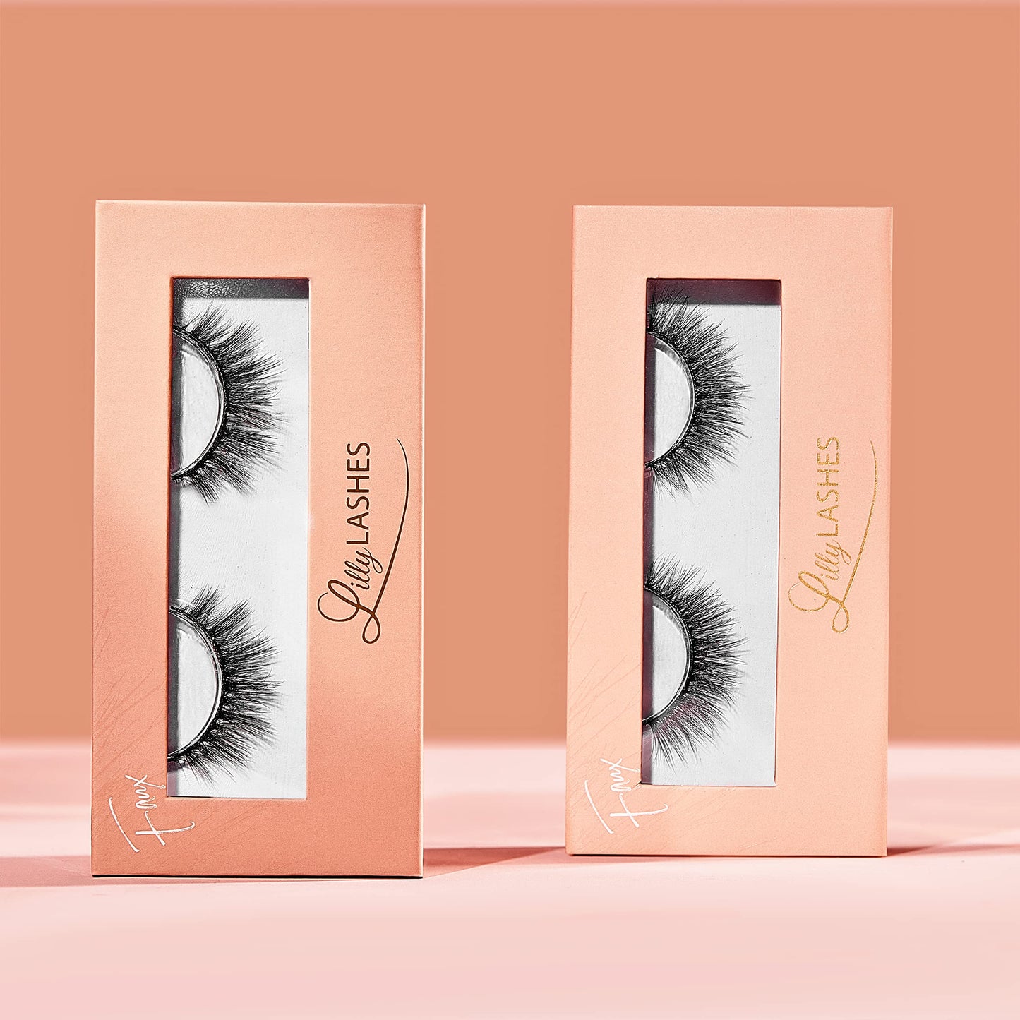 Lilly Lashes Everyday Miami Natural Lashes – Faux Mink, Reusable 20x, 13mm