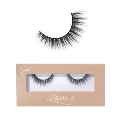 Lilly Lashes Everyday Bare it All Natural Lashes – Faux Mink 13mm, Reusable up to 20x