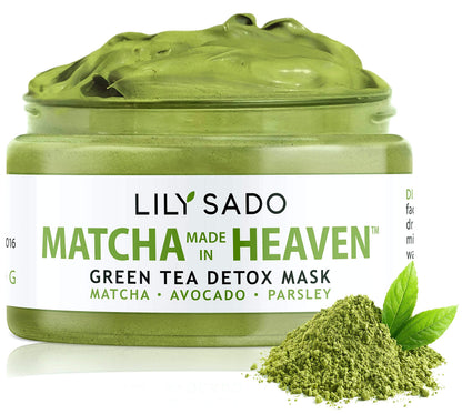 LILY SADO MATCHA MADE IN HEAVEN Green Tea Mask - Avocado & Anti-Aging