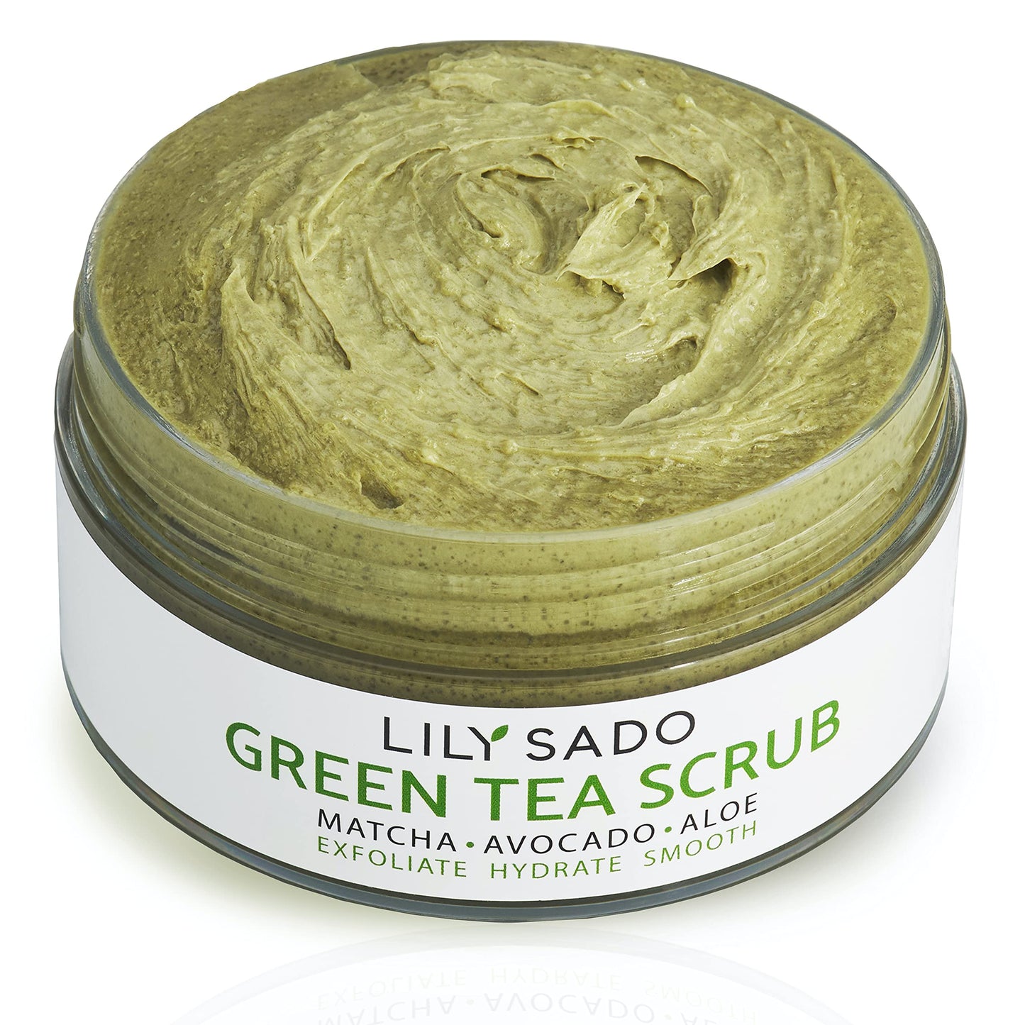 LILY SADO MATCHA Made in Heaven™ Sugar Facial Scrub – Vegan Exfoliating Cleanser for All Skin Types | 4 oz