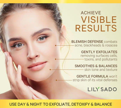 LILY SADO MILK+MANUKA Coconut Milk & Manuka Honey Cream Face Cleanser – Hydrating 6oz