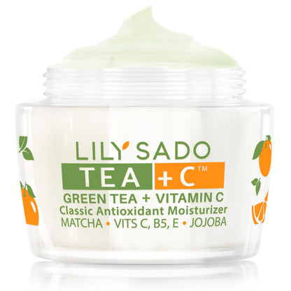 LILY SADO TEA+C Green Tea Matcha & Vitamin C Moisturizer