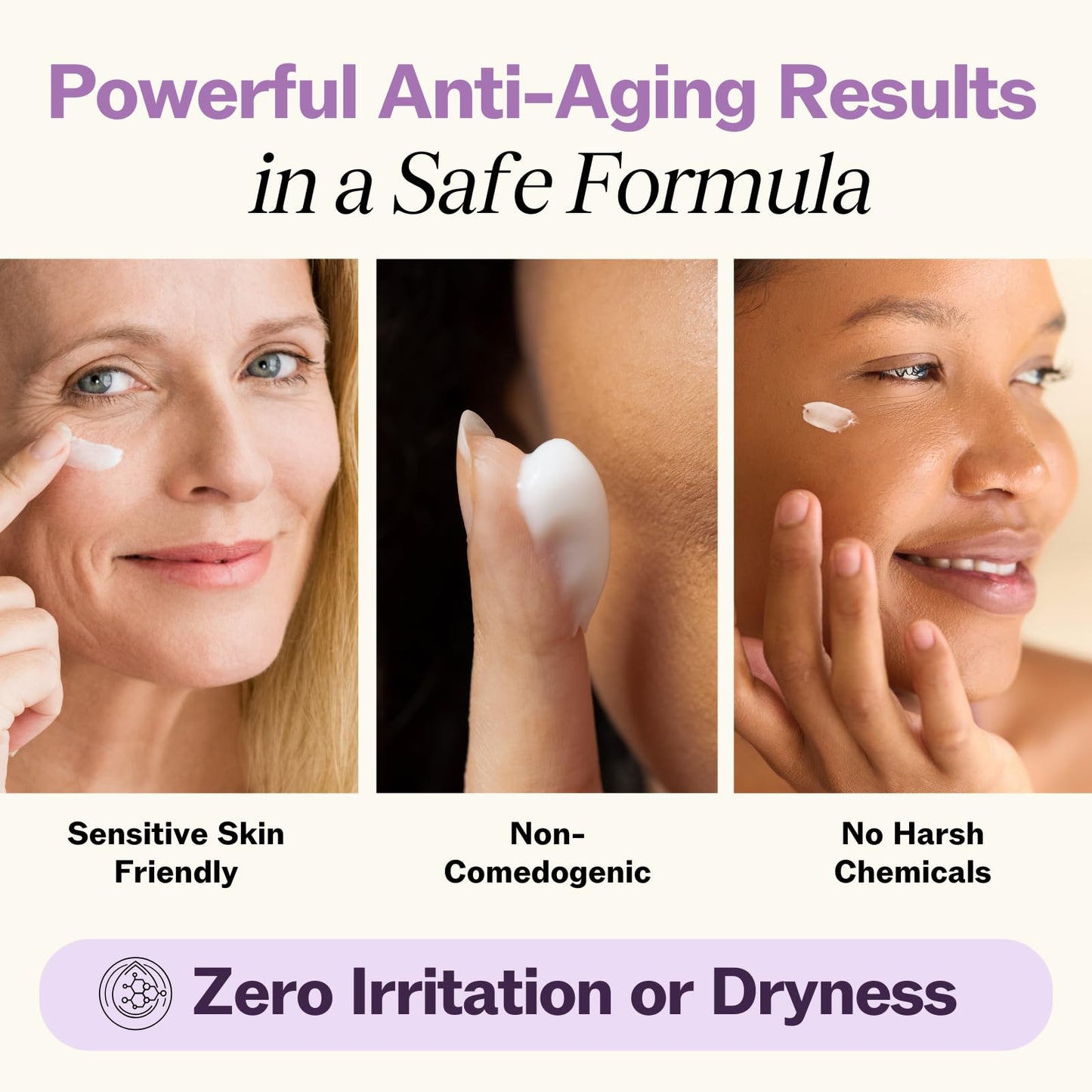LilyAna Naturals Eye Cream for Dark Circles & Puffiness – Under-Eye Anti-Aging