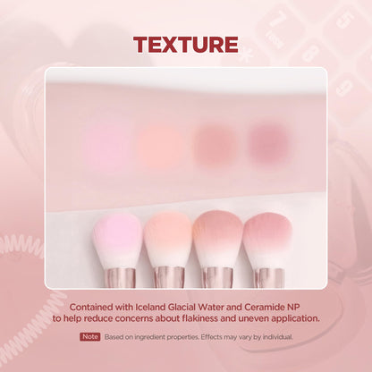 Lilybyred Luv Beam Blur Cheek – Heart-Shaped Korean Powder Blush with Soft Matte Finish