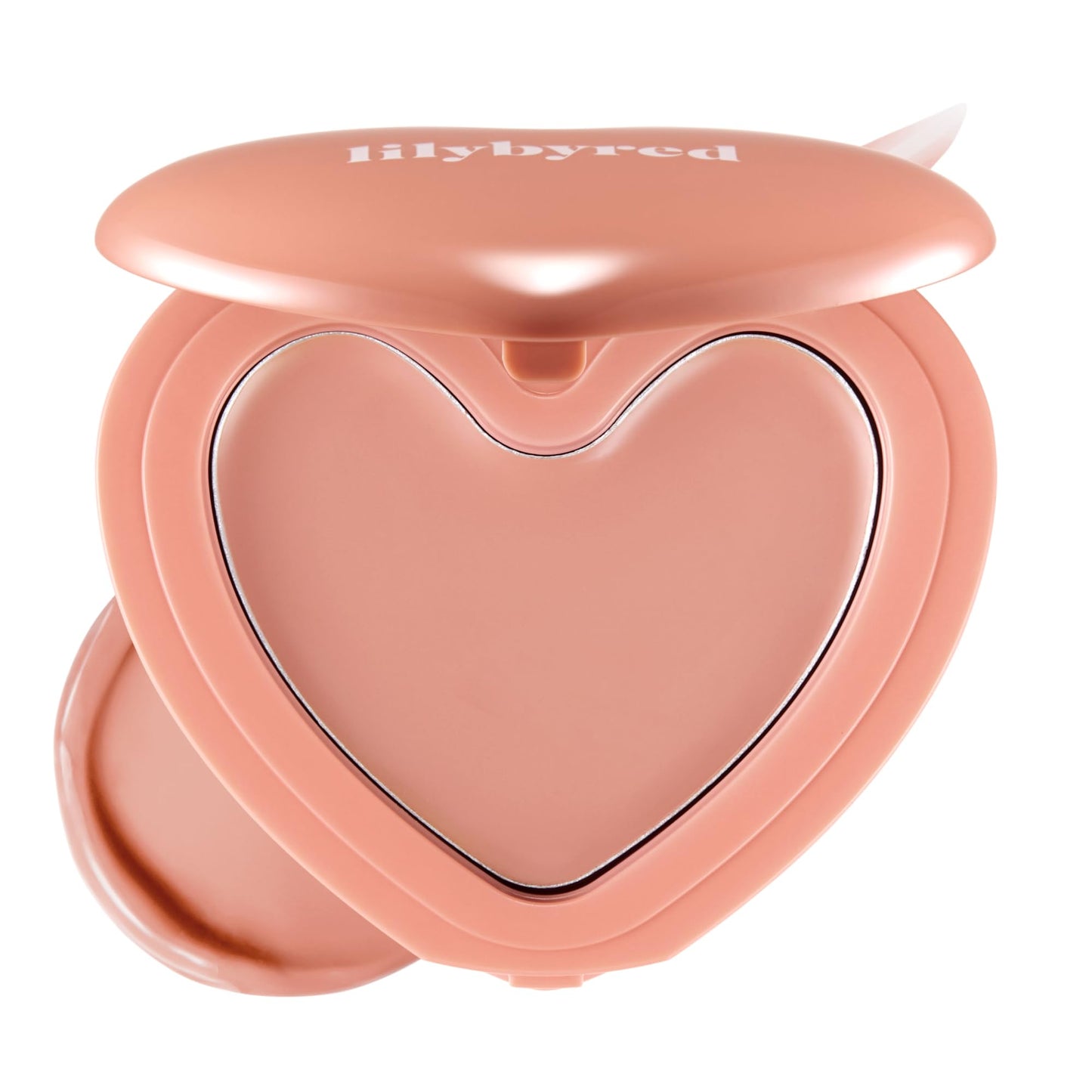 Lilybyred Luv Beam Cheek Balm — Heart-Shaped Cream Blush, Semi-Matte Finish