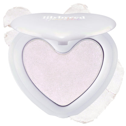 lilybyred Luv Beam Glow Veil — Korean Heart-Shaped Highlighter, Buildable Silky Glow, Long-Lasting Radiance (0.11 oz, 01 Dreamy Beam)