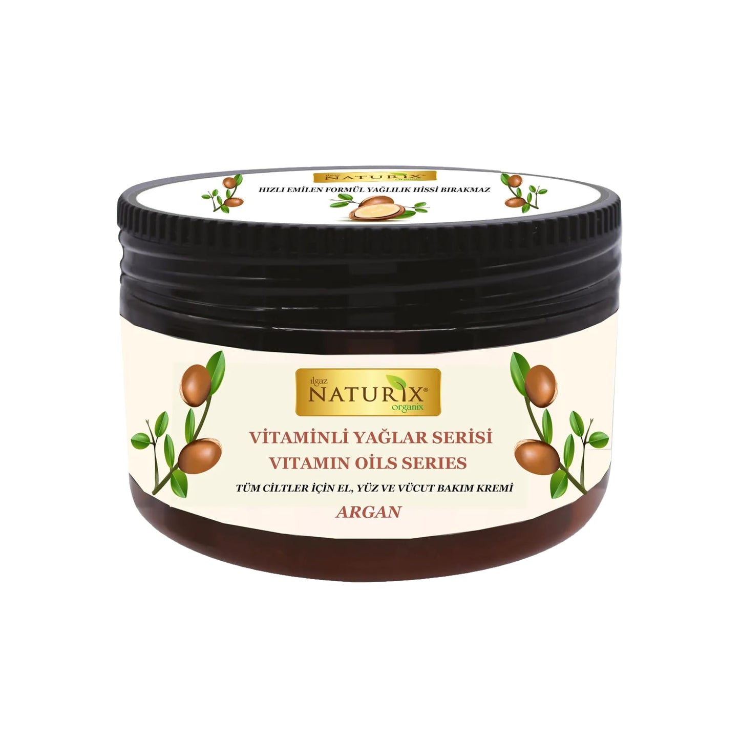 LIMOPA Hand, Face & Body Cream with Argan Oil | Intensive Moisturizer for Normal to Dry Skin